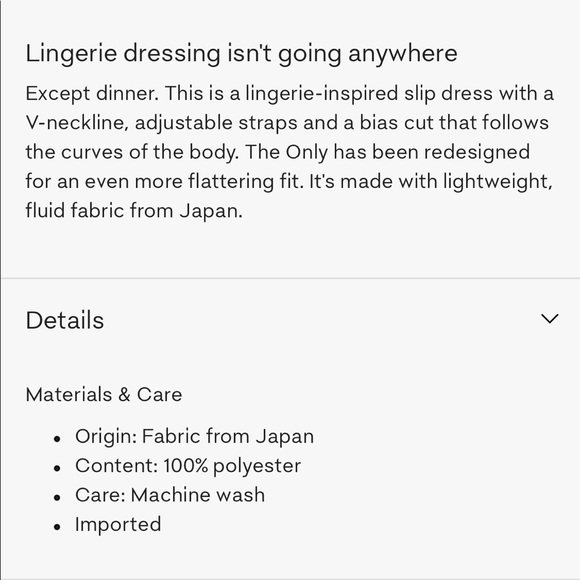 Wilfred Only Satin Slip Midi Dress - Picture 3 of 8